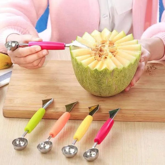 1pc Vegetable Fruit Carving Knife | Precision Carving Tool for Creative Food Decoration (Random Color)