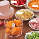 250ml USB Rechargeable Mini Grinder Food Chopper – Portable Single Bowl Food Processor