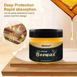 Beeswax Furniture Polish 85ml | Wood Polish & Shiner for Tables, Chairs, & Floors (Liquid Base)