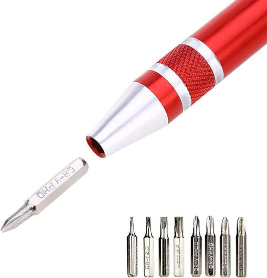 8-in-1 Precisioncrb screwdriver Versatility at Your Fingertips(random colour)