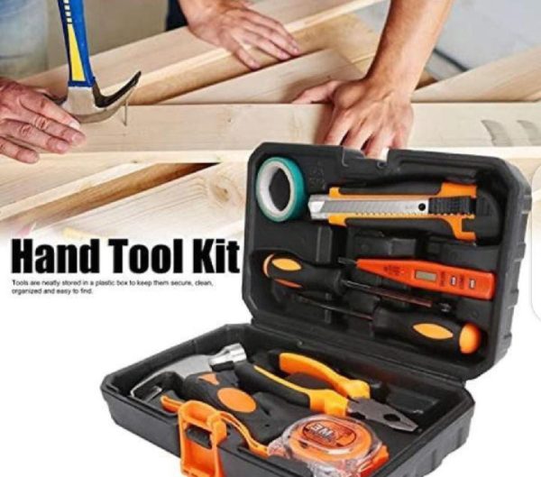 8 Pcs Tool Box Set (all Tools In One)