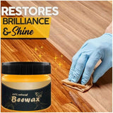 Beeswax Furniture Polish 85ml | Wood Polish & Shiner for Tables, Chairs, & Floors (Liquid Base)