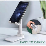 Adjustable Mobile Holder Stand – Portable & Foldable Mobile Stand for Phones & Tablets