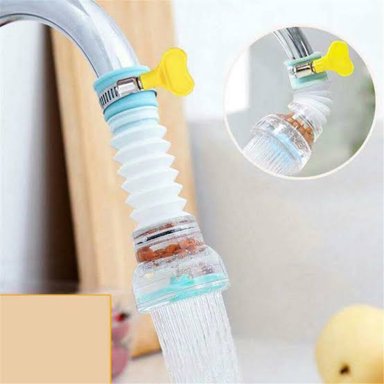 Kitchen Faucet Water-Saving Shower Splash Fan | Rotating Spray Filter Tap Nozzle Extension