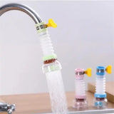 Kitchen Faucet Water-Saving Shower Splash Fan | Rotating Spray Filter Tap Nozzle Extension