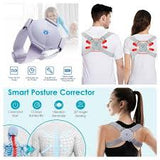 Adjustable Spine Back Support Posture Sensor Belt Smart Posture Corrector for Improved Alignment