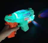 Amazing Bubble Gun Toy with Lights & Music | Fun Bubble Blower for Kids (Random Color)