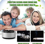 Ashtray with Air Purifier – Smokeless Multipurpose Ashtray with Air Cleaning Function (Random Colors)