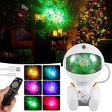 Astronaut Galaxy Projector Lamp – LED Night Light for Bedroom Decoration