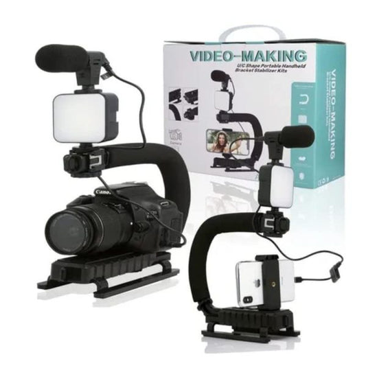 Ay-49u Video Making Camera & Phone Stabilizer Kit