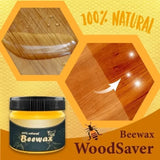 Beeswax Furniture Polish 85ml | Wood Polish & Shiner for Tables, Chairs, & Floors (Liquid Base)