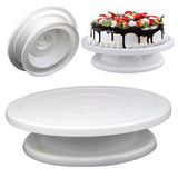 Cake Turntable Decorating Stand (28cm) | Smooth-Rotating Platform for Easy Cake Decorating