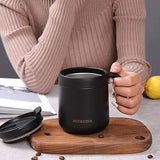 850ml Insulated Stainless Steel Coffee Mug with Handle | Travel Coffee Mug