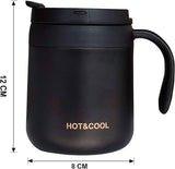 850ml Insulated Stainless Steel Coffee Mug with Handle | Travel Coffee Mug