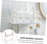 Creative No-Drill Wall Shelf Kitchen & Bathroom Organizer Rack for Accessories