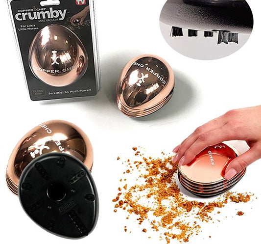 Crumby Mini Vacuum – Compact Handheld Cleaner (Cell Operated)