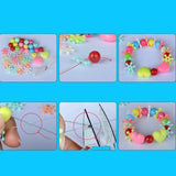 DIY Apple Beads Jewellery Making Kit – Handmade Accessories for Bracelets, Necklaces & Headwear