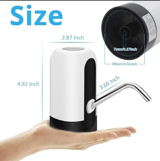 Portable Electric Water Dispenser USB Rechargeable Automatic Water Pump for Bottled Water