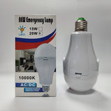 20W Rechargeable Emergency LED Light Bulb – Energy-Efficient Backup Lighting