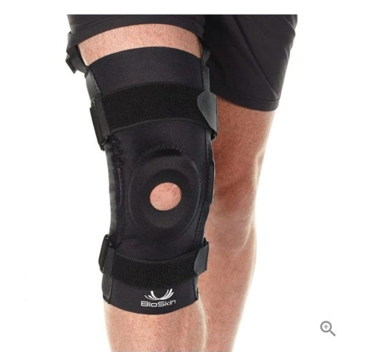 Flexible Knee Support Brace – Hinged Adjustable Patella Support for Ligament and Meniscus Injuries