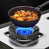 Gas Stove Non-Slip Bracket & Windproof Hood | Universal Cast Iron Gas Cooker Accessories