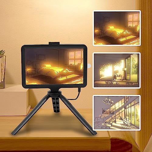 Glowing Art Photo Frame Decorative Lights – Night Light Table Lamp for Bedroom & Gifts