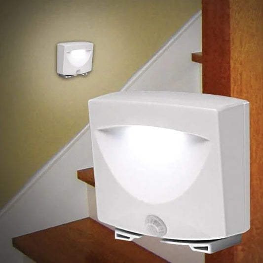 Wireless LED Motion Sensor Night Light – Battery Powered for Indoor & Outdoor Use