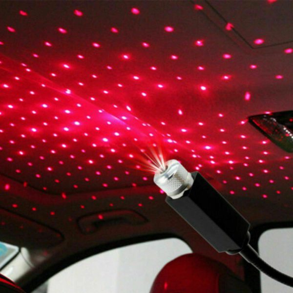 LED Galaxy Star Light Starry Laser Projector Night Light for Home & Car Roof Decoration