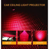 LED Galaxy Star Light Starry Laser Projector Night Light for Home & Car Roof Decoration