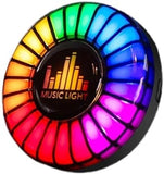 LED RGB Sound Control Voice-Activated Music Rhythm Ambient Pickup Lamp