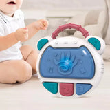 Little Bear Hand Drum – Light-Up Musical Toy for Babies