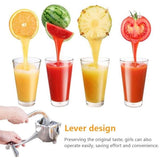 Manual Juice Extractor – Fruit Hand Pressure Juicer Squeezer for Fresh Juices