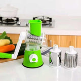 Manual Vegetable Drum Cutter Slicer | Multifunctional Round Slicer Kitchen Gadget