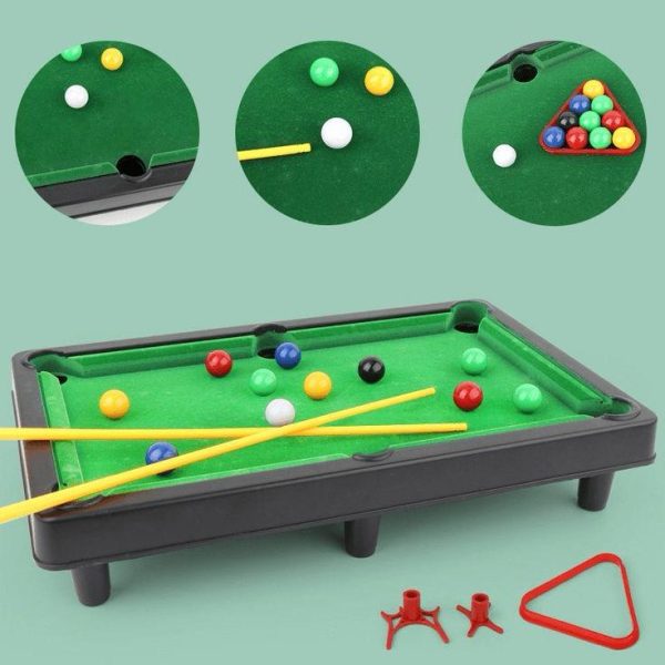 Mini Billiard Game Snooker Table Set | Fun Pool Game for Kids & Family Entertainment