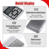 Mini Electronic Scale – High Precision Pocket Digital Scale for Jewelry, Gold, & Kitchen Use