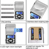 Mini Electronic Scale – High Precision Pocket Digital Scale for Jewelry, Gold, & Kitchen Use