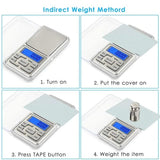 Mini Electronic Scale – High Precision Pocket Digital Scale for Jewelry, Gold, & Kitchen Use