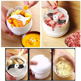 Mini Powerful Hand-Powered Meat Grinder – Food Chopper, Mincer, Blender