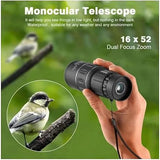 High-Performance Magnesium-Aluminum Alloy Binoculars: 16X52 Power Magnification for Outdoor Adventures