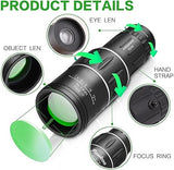 High-Performance Magnesium-Aluminum Alloy Binoculars: 16X52 Power Magnification for Outdoor Adventures