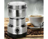 Multi-Purpose Electric Coffee Grinder – Automatic Stainless Steel Coffee & Spice Bean Grinder (RAF)