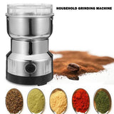 Multi-Purpose Electric Coffee Grinder – Automatic Stainless Steel Coffee & Spice Bean Grinder (RAF)