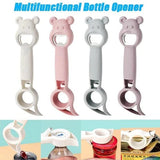 Multifunctional 4 In 1 Bear Bottle Opener – Random Color