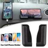 Multifunctional Self-Adhesive Car Phone Holder - Black