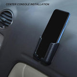 Multifunctional Self-Adhesive Car Phone Holder - Black