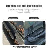 2 Pcs Car Windshield Wiper Bottom Protector Cover | Universal Fit for Most Cars (Random Color)