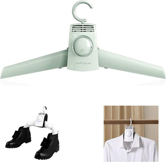 Portable Clothes Dryer, Electric Folding Hanger Dryer for Fast Drying Clothes and Shoes