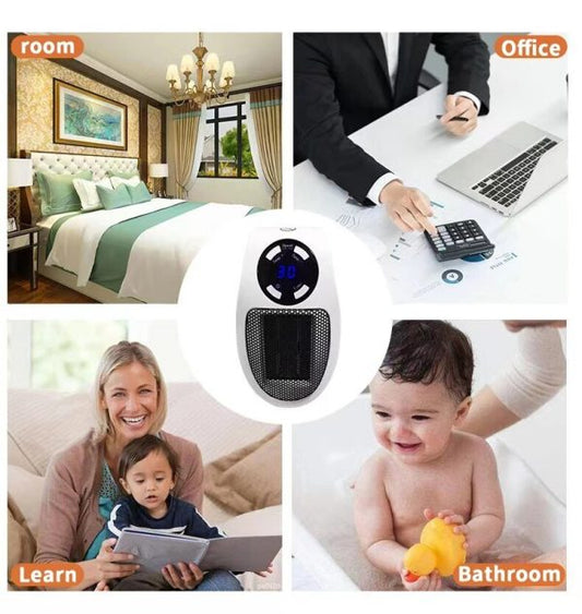 Portable Electric Heater Fan | Energy-Saving Ceramic Heater for Safe & Quiet Winter Comfort