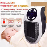 Portable Electric Heater Fan | Energy-Saving Ceramic Heater for Safe & Quiet Winter Comfort