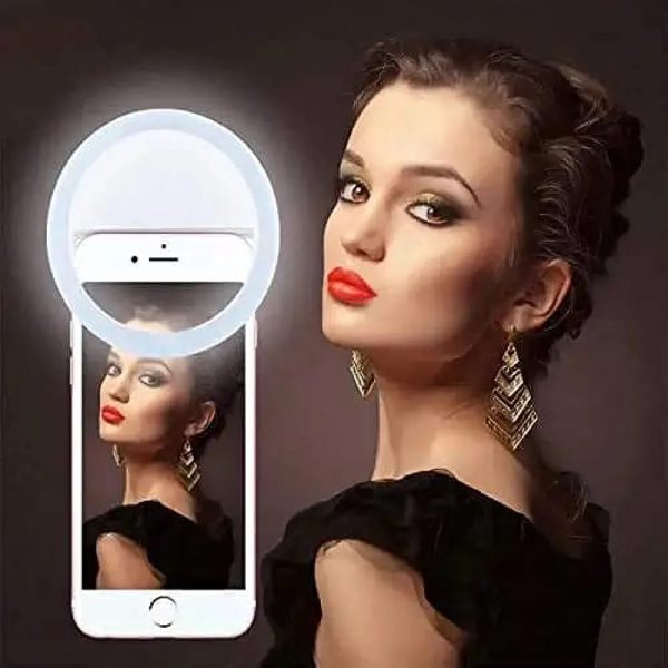 GlowUp: Portable LED Ring Light for Perfect Selfies